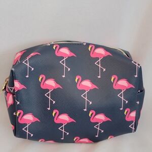 Dabney Lee Flamingo Cosmetic Case